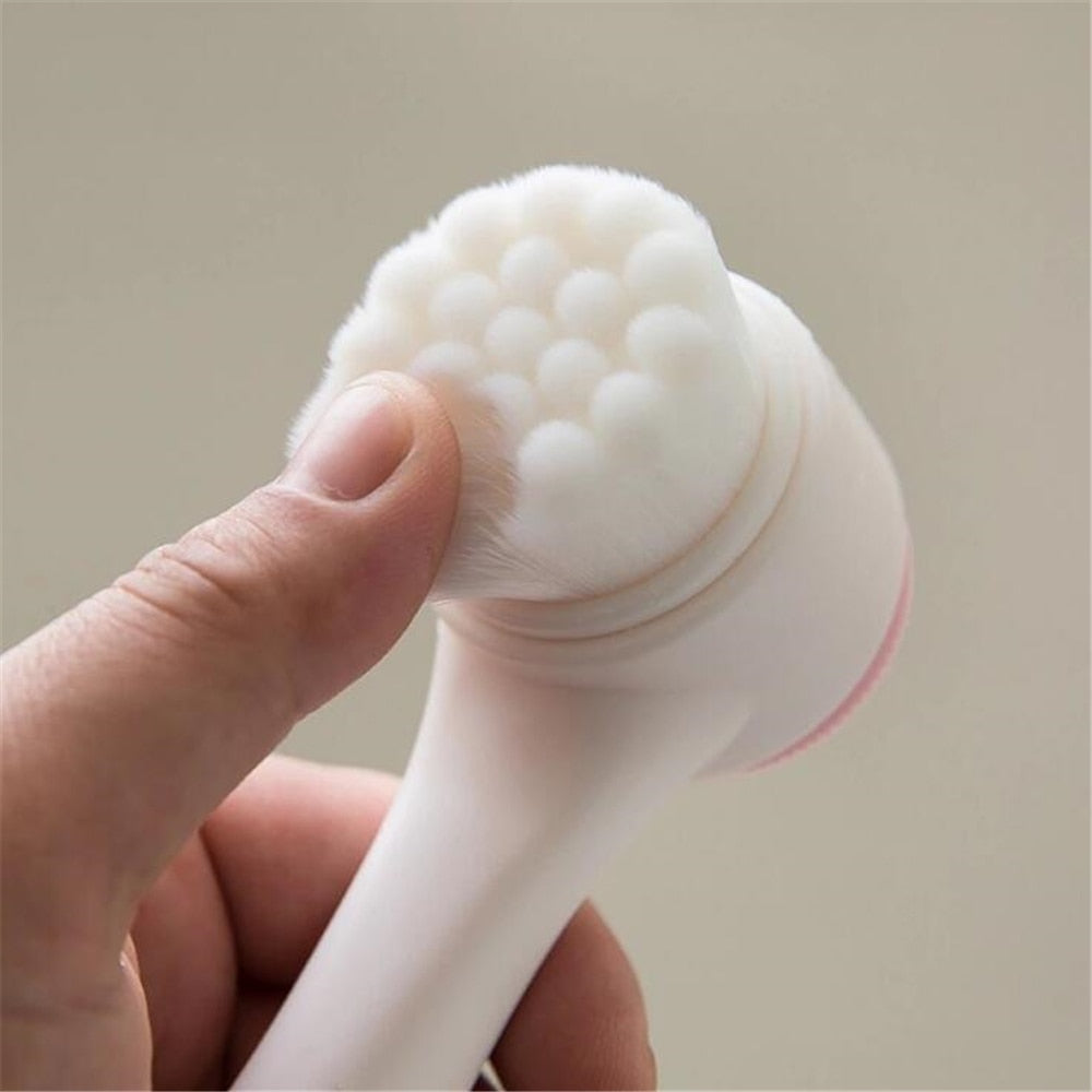 Double-sided Facial Cleansing Brush