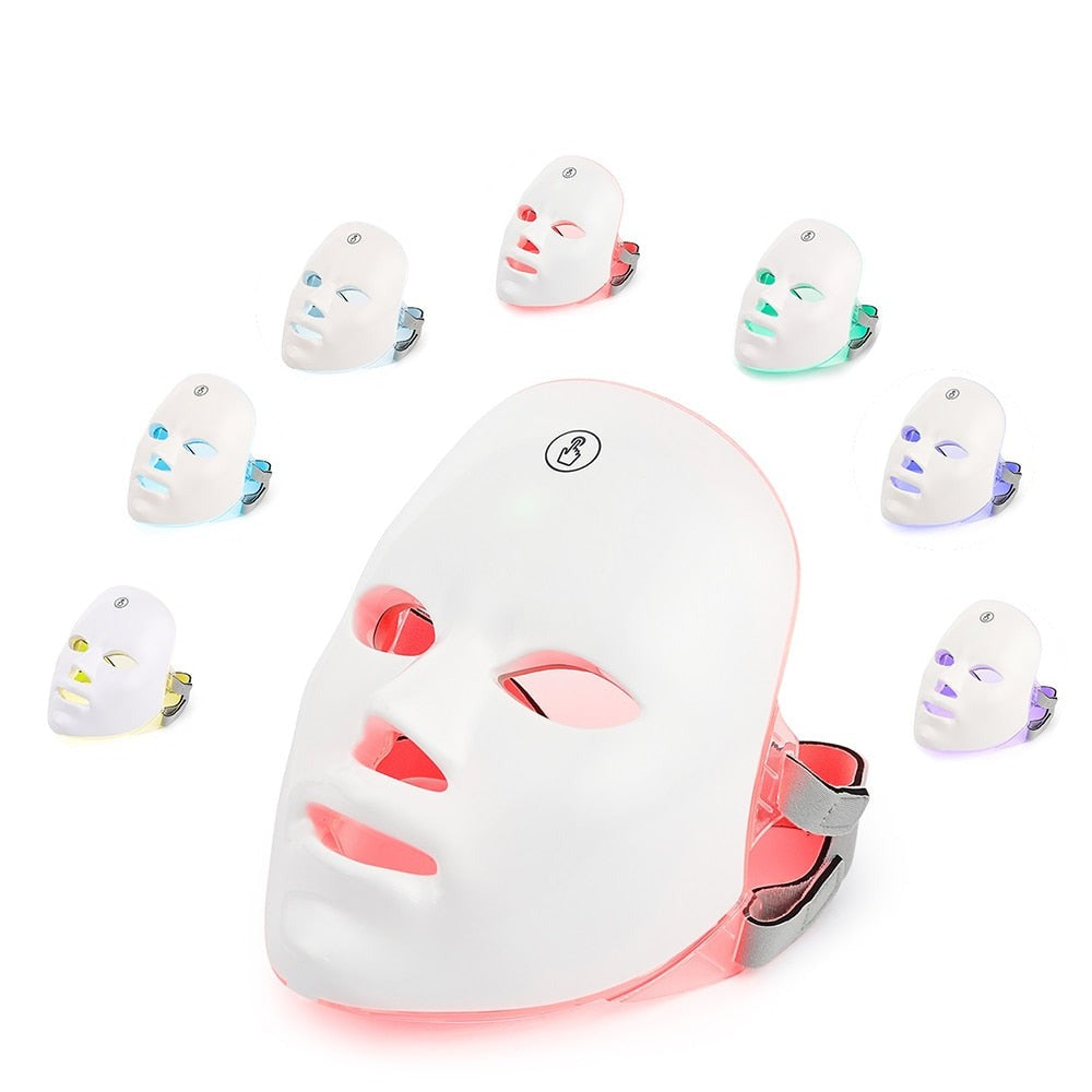 7 Color LED Facial Mask